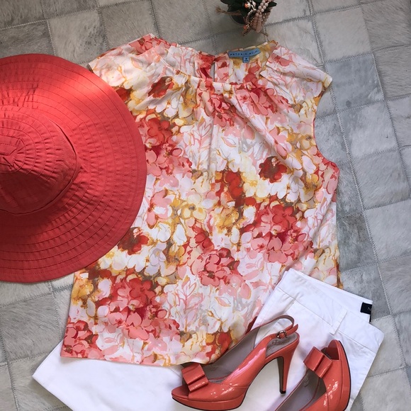 NEW💖Antonio Melani Top M - Brand New, Pop of Color - Picture 6 of 14